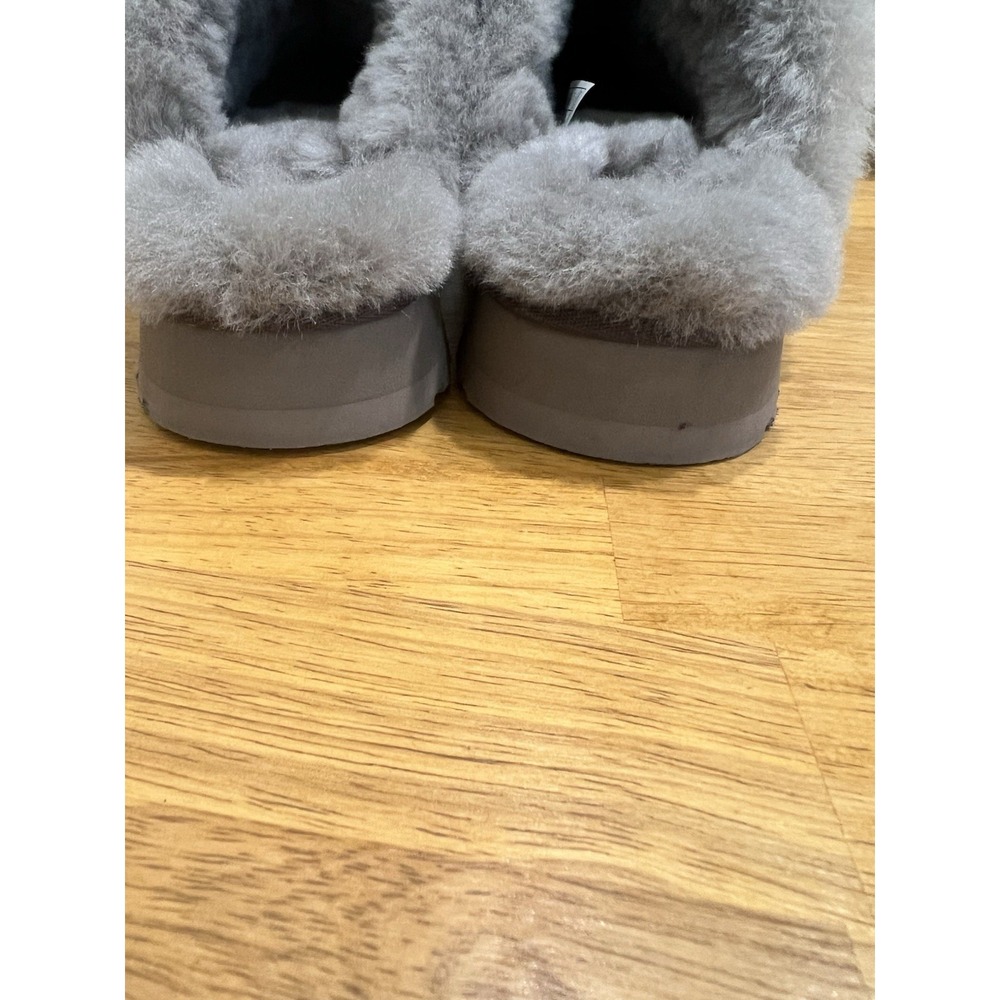 Uggs Disquette Alpine Slipper Women's Size 8 Thunder Cloud Slip On Platform - Picture 9 of 14